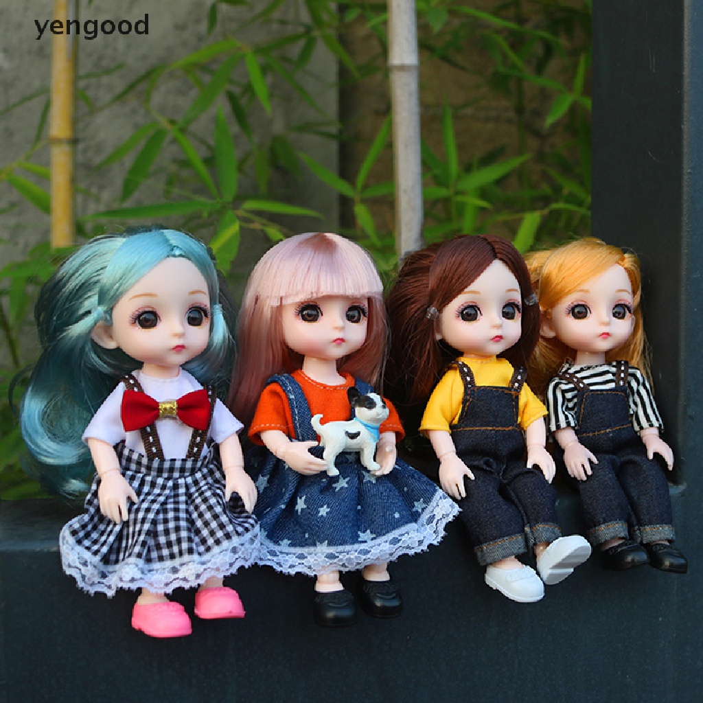 Trang phục cho búp bê bjd 16cm 13 khớp động độc đáo thời trang