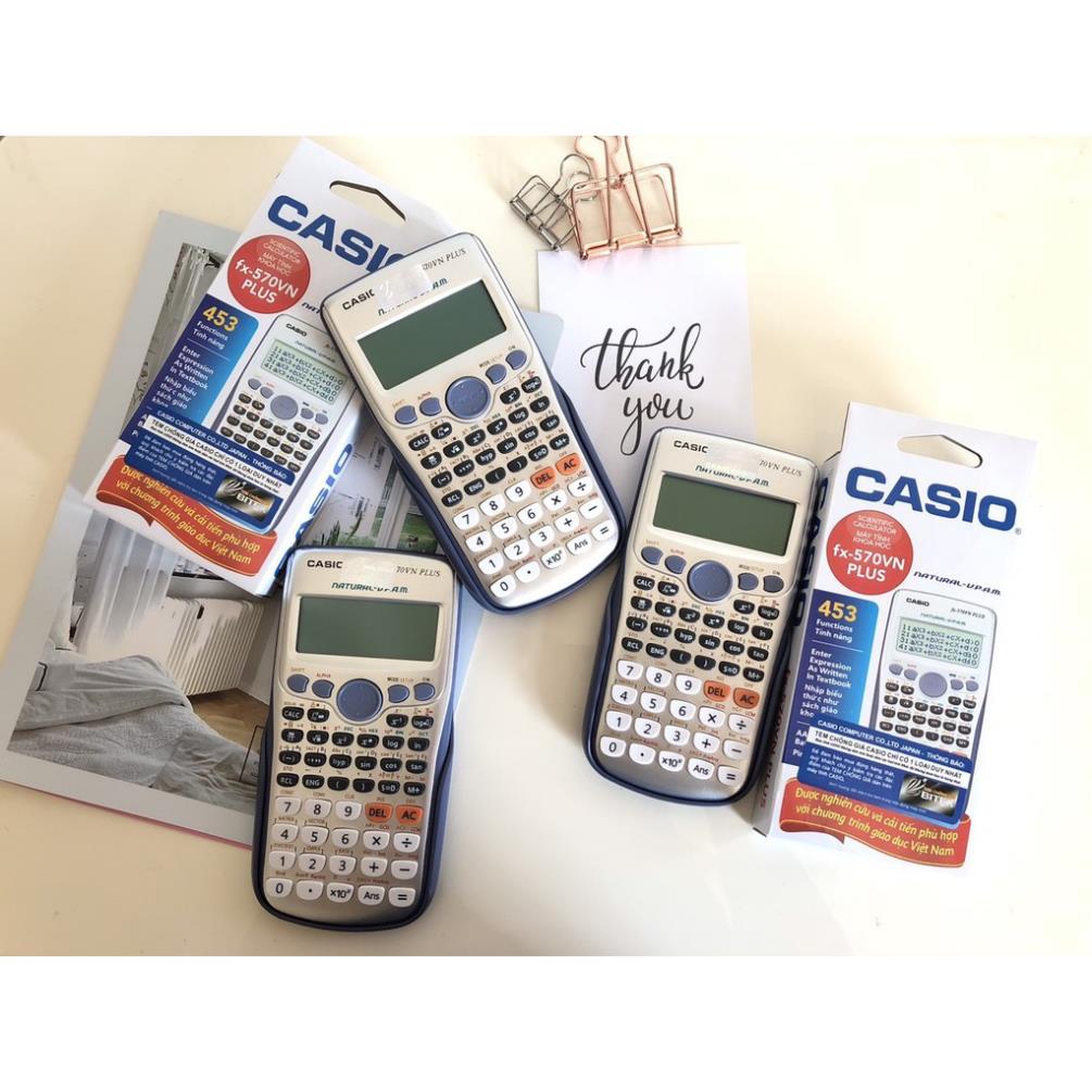 Máy Tính FX- 570 VN Plus- Made In Thái Lan Phiên Bản Mới Siêu Bền