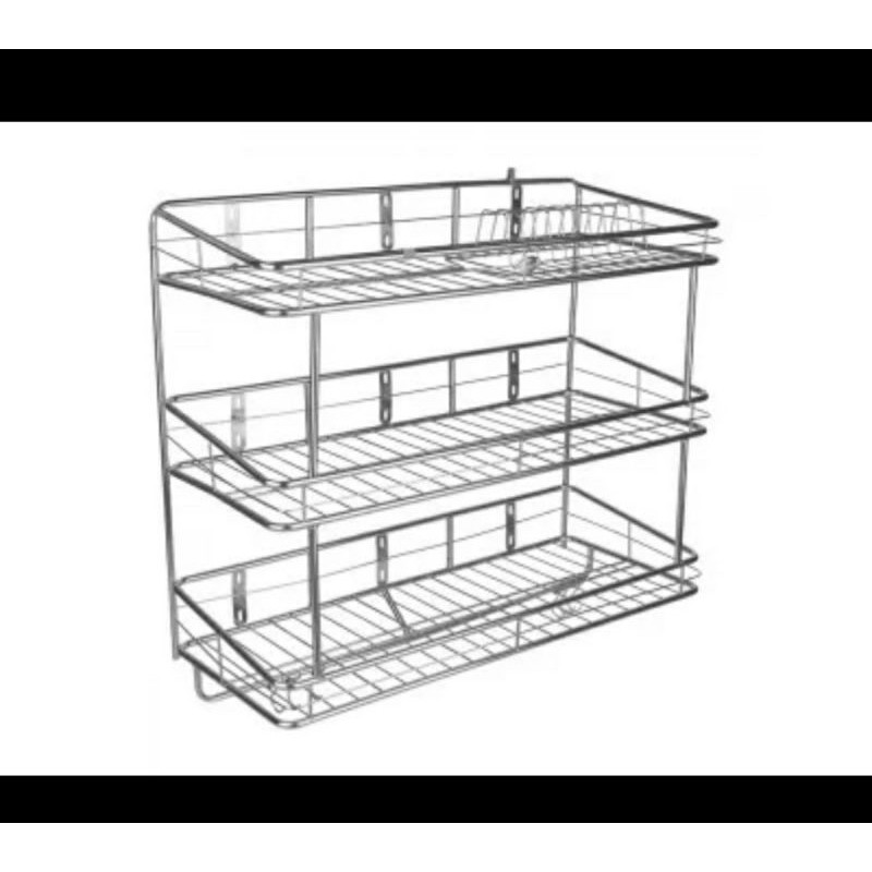 Kệ bát treo tường 3 tầng 50cm, 60cm
