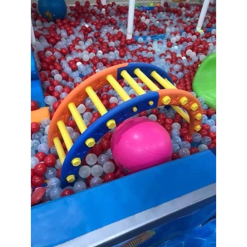Cầu thang kèm bập bênh grow 2in1
