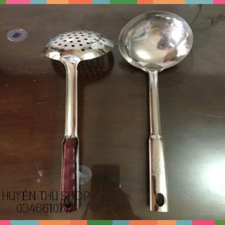 Set 2 chiếc (muôi múc canh + muôi thủng) cho nhà bếp