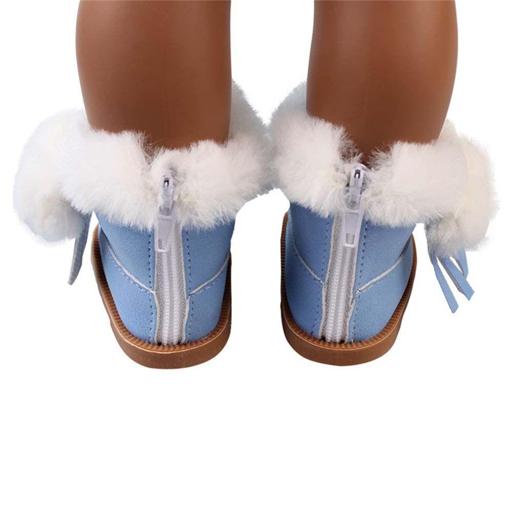 Layor1 Giày Bốt Đi Tuyết Mini Cho Búp Bê Barbie
