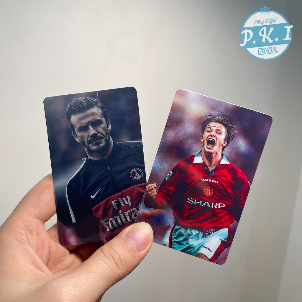 Card Thẻ Cầu Thủ David Beckham - Đẹp Trai Cuốn Hút Nhất Làng Túc Cầu