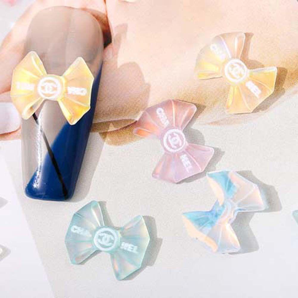 Set 20 Phụ Kiện Nơ Trang Trí Móng Tay Nghệ Thuật Dễ Thương|Phụ Kiện Làm Móng Nghệ Thuật