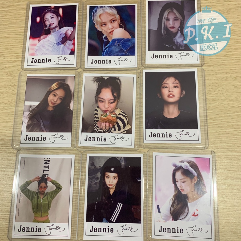 Bộ Lomo Card Jennie Có Kèm Toploader Bảo Vệ - Món Quà Tặng Vô Cùng Ý Nghĩa