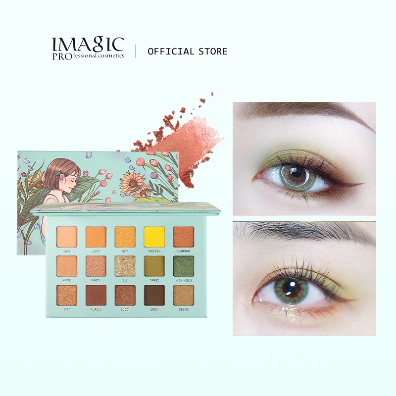 Bảng Phấn Mắt IMAGIC Trang Điểm Màu Ngọc Trai Nhẹ Nhàng 149g