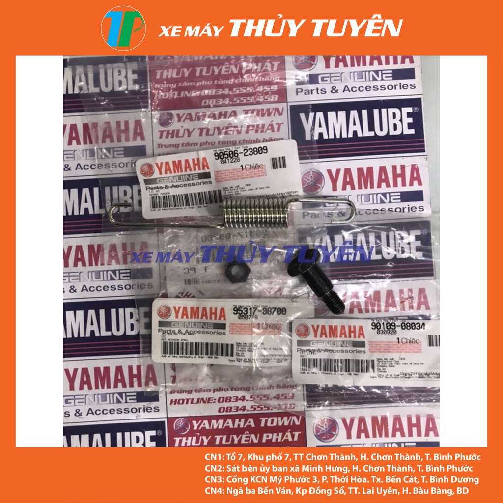 Lò xo - bu lông - ốc bắt chân chống nghiêng cho các dòng xe chính hãng yamaha