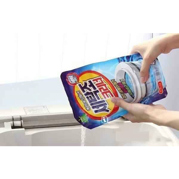 [HÀNG HOT - GIÁ KHỦNG] BỘT TẨY RỬA VỆ SINH LỒNG MÁY GIẶT HÀN QUỐC 450G