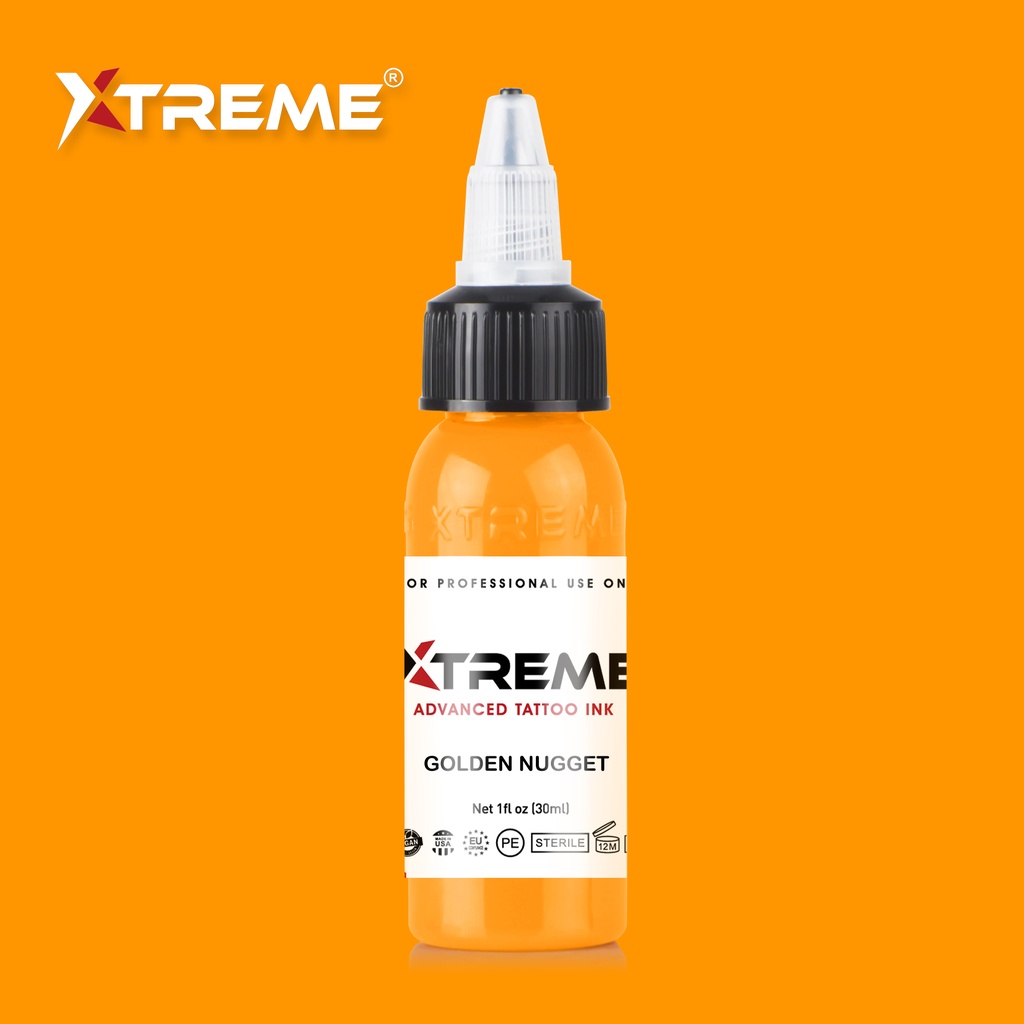Mực xăm hình tattoo màu cam - XTREME INK chính hãng USA