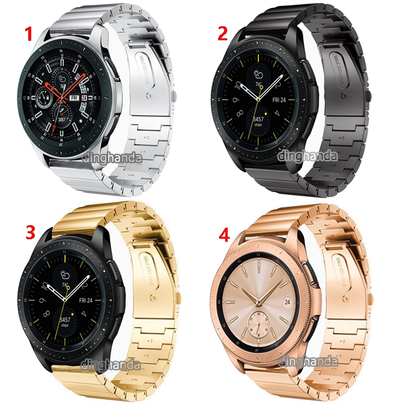 Dây đeo thay thế chất liệu thép không gỉ cho đồng hồ Samsung Galaxy 42mm 46mm