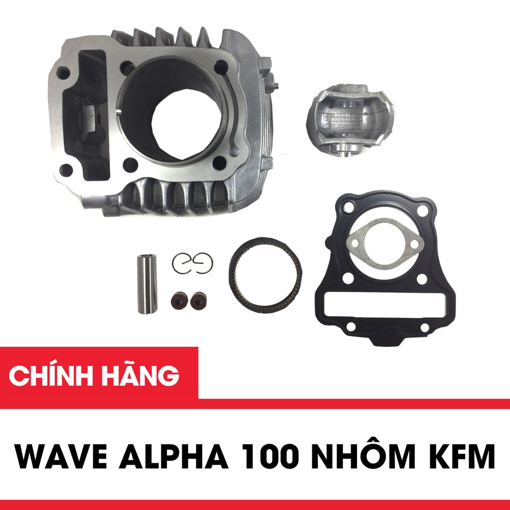 Xilanh Wave Alpha 100 nhôm KFM chính hiệu Daichi chất lượng cao