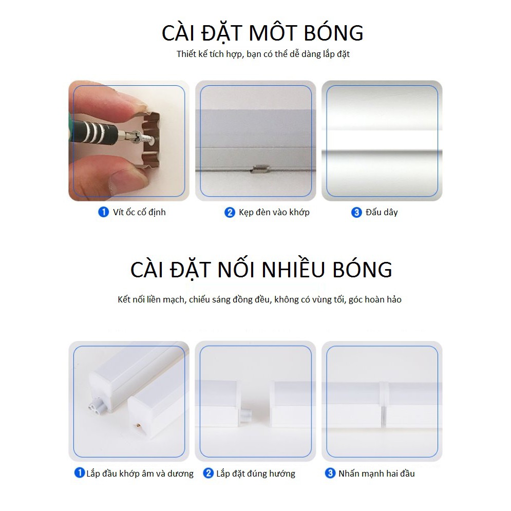 Bóng Đèn LED Tuýp Ánh Sáng Trắng LANGYUE T8 15W Cao Cấp