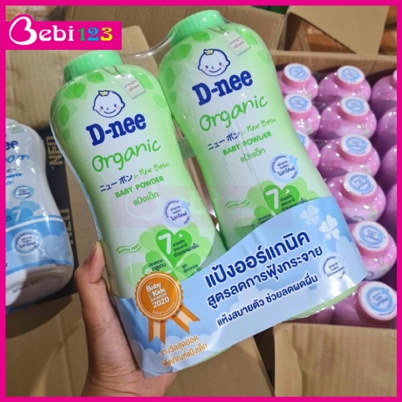 Phấn Johnson's Baby Power Siêu Thơm, Siêu Mịn Thái