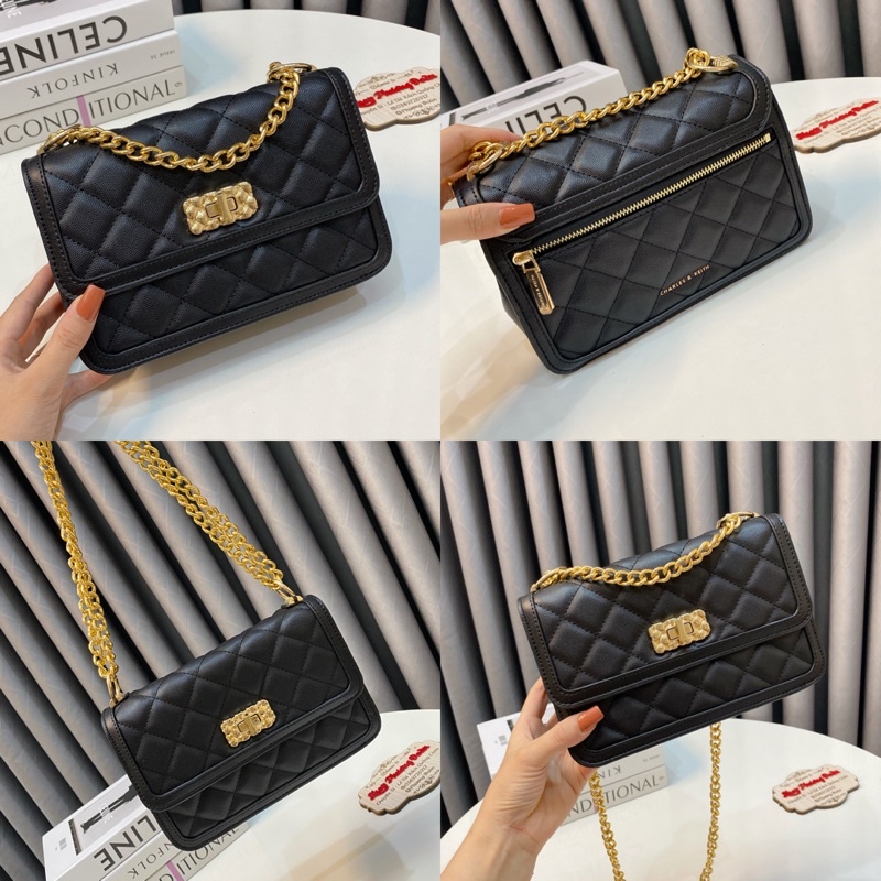 Túi Cê Ka Khoá Kim cương size 22cm mẫu mới 2022