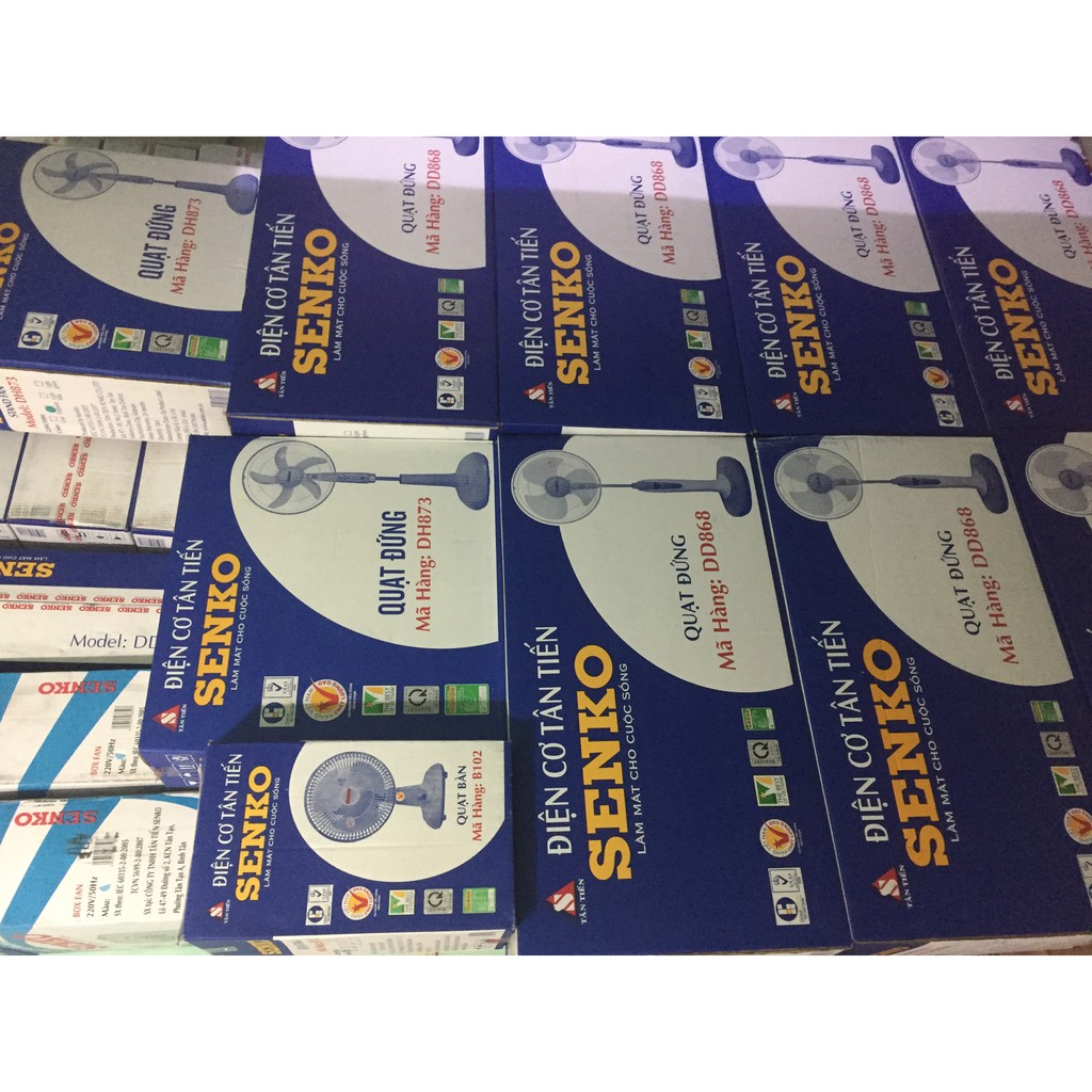BH 2 năm -Quạt đứng đèn Senko DD1602