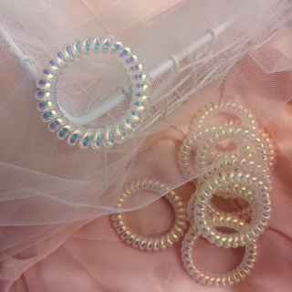 Women's thin colored elastic plastic rubber rubber hair accessories headband