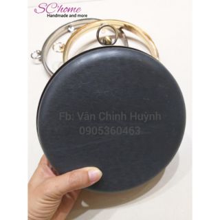 Khung túi/Phôi ví tròn 18cm