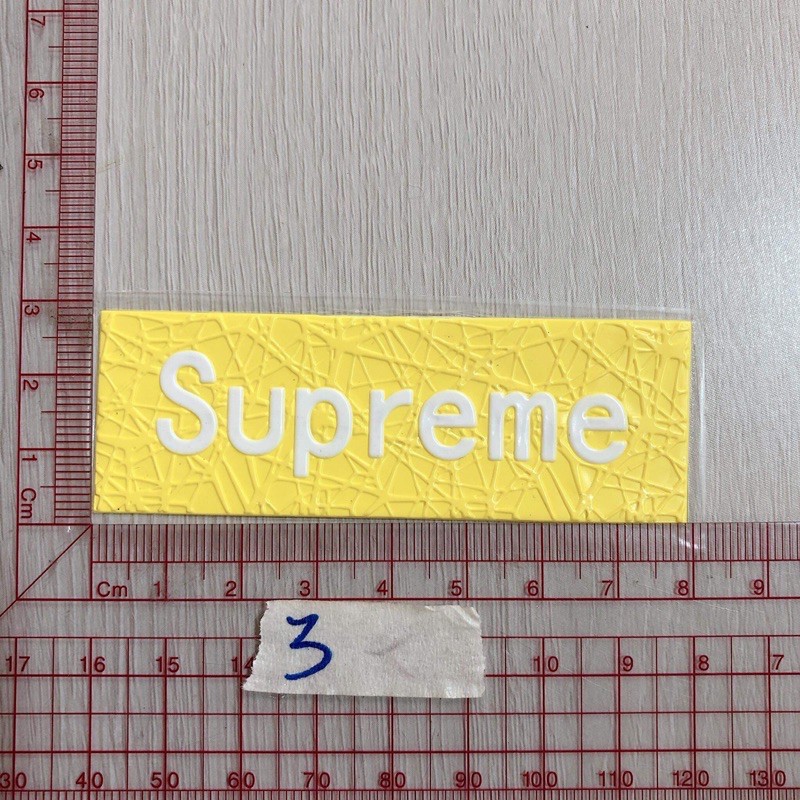 Sticker hình ủi nổi thương hiệu thể thao