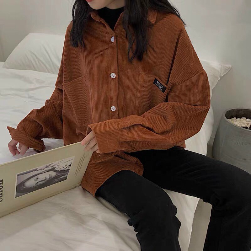 ÁO KHOÁC NHUNG NỮ CỰC XINH DÀNH CHO CÁC BẠN TRẺ - PHONG CÁCH MỚI -THỜI TRANG HÀN QUỐC