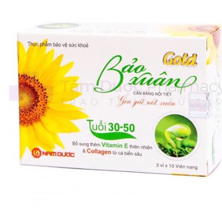 BẢO XUÂN GOLD ( hộp 30 viên)- Amipharma - FREESHIP 99k