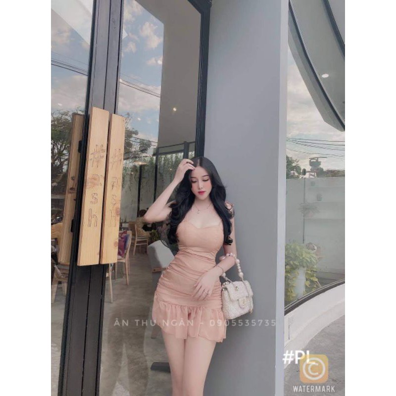 [Kèm video &amp;hình thật] Váy nhún