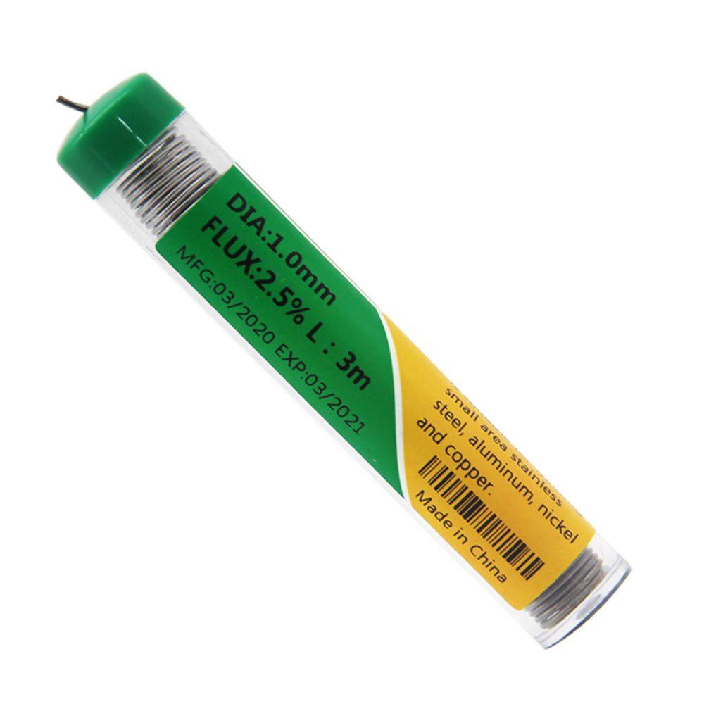 ZAIJIE24 Set 2 Dây Chì Ống Thiếc 1.0mm 63 / 37 300cm