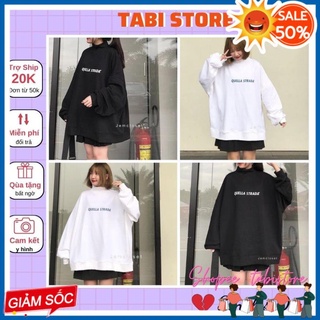 Áo Sweater Quella nam nữ, Áo Hoodie unisex form rộng 978A