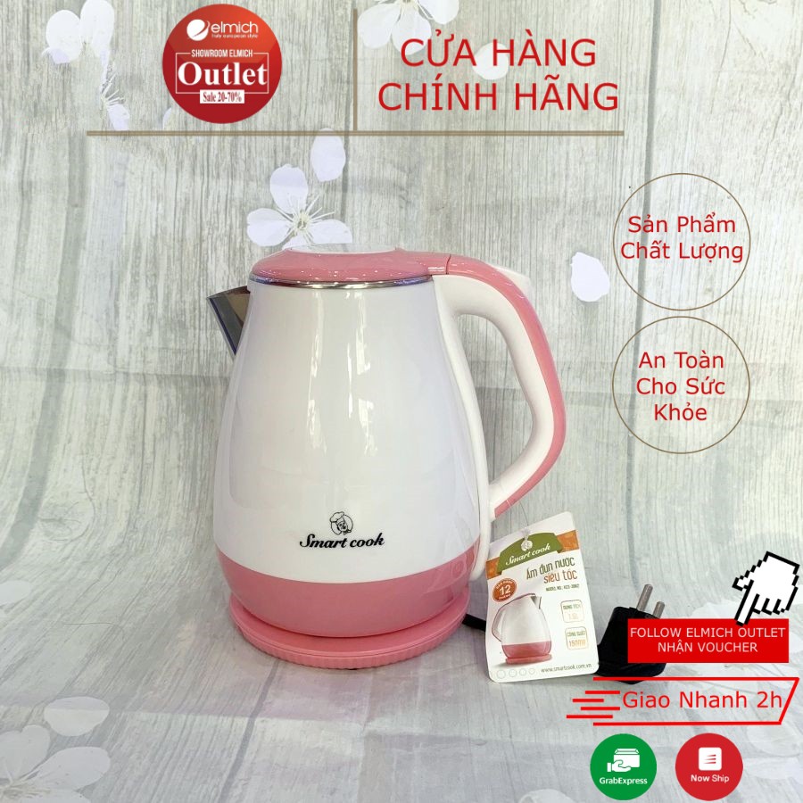 Ấm Siêu Tốc Smartcook KES-3862 (1.5L)