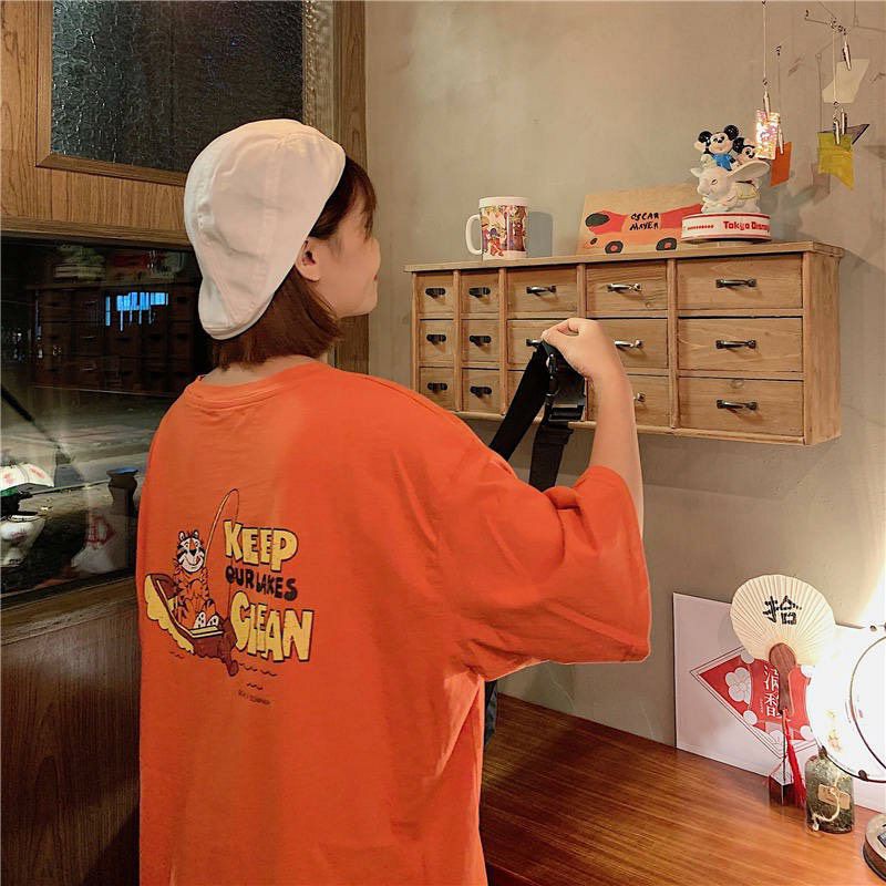 Áo Thun tay lỡ Unisex KEEP OUT LAKES