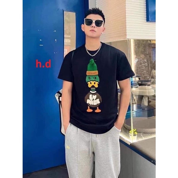 Áo phông vịt mũ xanh HD11