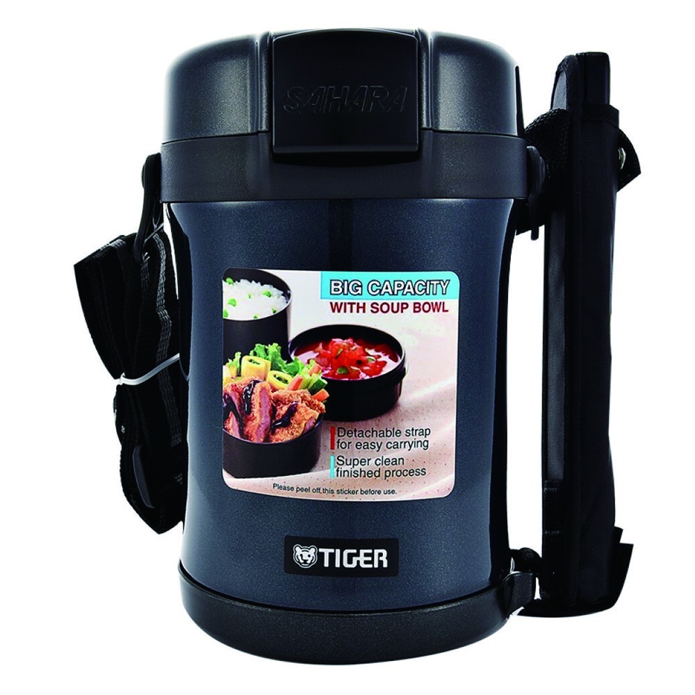 Hộp cơm giữ nhiệt Tiger 3 ngăn LWU-A171 - Dung tích 1.22L