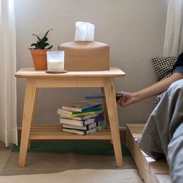 Bàn Gỗ Đầu Giường Cao Cấp Kiểu Hàn - Handside Table