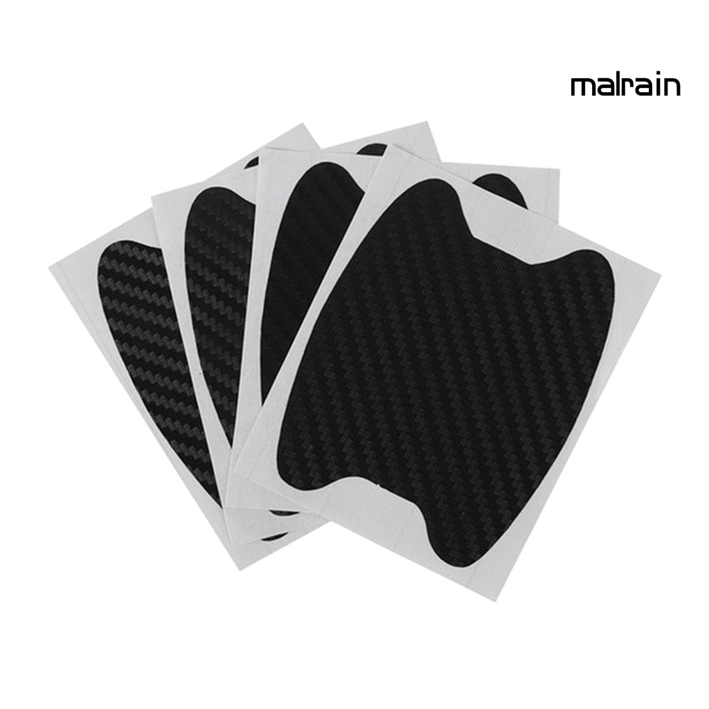 Set 4 Miếng Dán Bảo Vệ Tay Cầm Cửa Xe Hơi Chất Lượng Cao