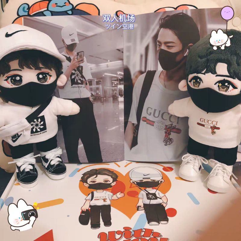 [Order] Doll 20cm Tiêu Chiến Vương Nhất Bác Chuyến Bay Bắc Kinh Quý Châu Ngày 28/7/2018