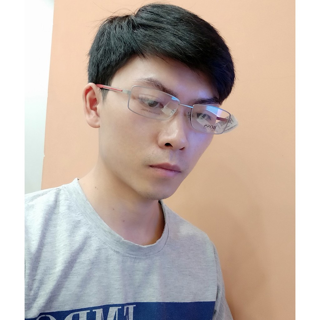 (Hàng chính hãng) Gọng kính nam nữ Hugo Boss BOSS0417 XEA màu sắc thời trang, thiết kế dễ đeo bảo vệ mắt