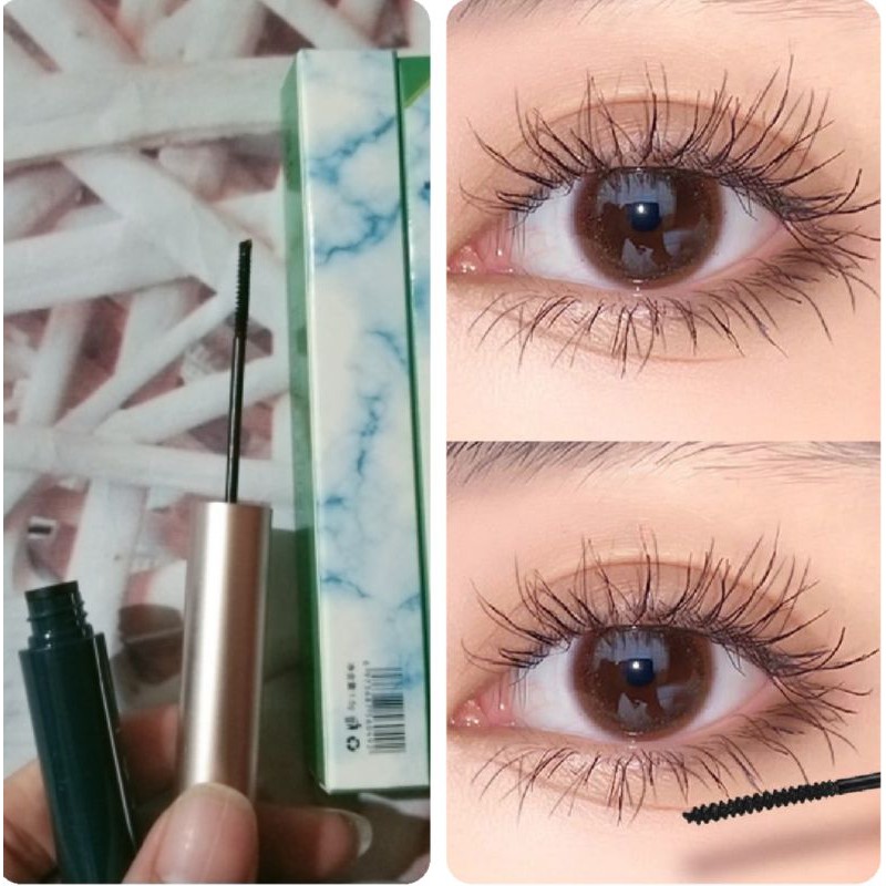 Mascara vỏ xanh làm dày và dài mi nội địa trung