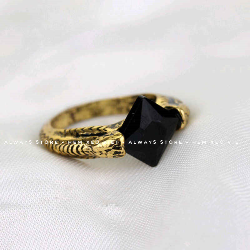 Nhẫn Marvolo Gaunt - Phụ kiện thời trang phong cách phù thủy Harry Potter - ALWAYS STORE