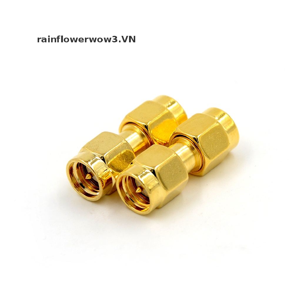 Set 2 Đầu Nối SMA Male Sang SMA Male Plug in series RF Coaxial