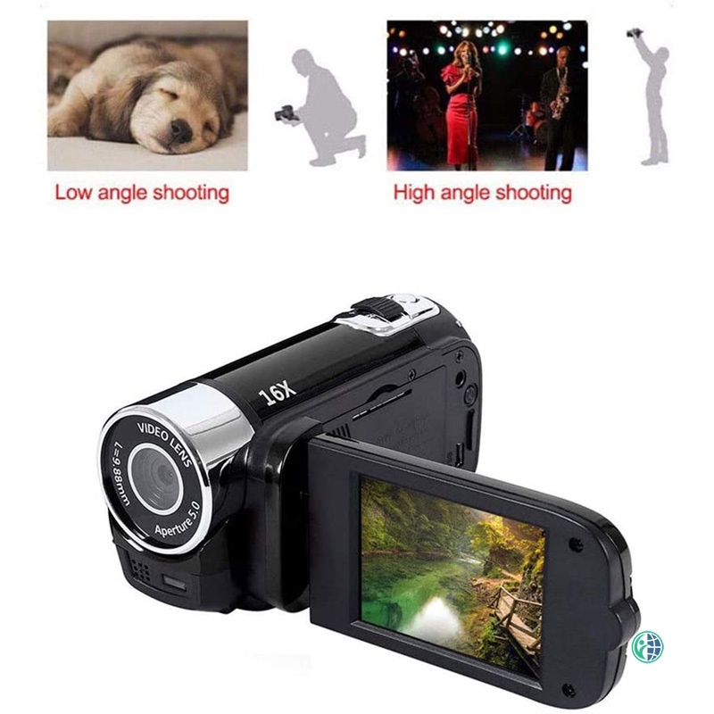 Máy quay video kỹ thuật số Full HD 1080P di động cho video
 | BigBuy360 - bigbuy360.vn