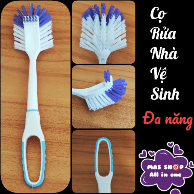 Cọ rửa nhà tắm, nhà vệ sinh, sàn nước đa năng