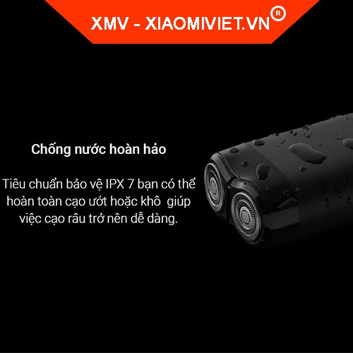 Máy cạo râu mini Xiaomi Mijia S100-MSX201 - Chống nước IPX7 | Thiết kế nhỏ gọn - Hàng chính hãng