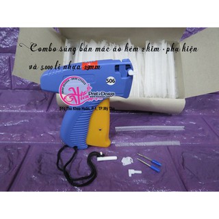 Máy bắn mạc áo + 2 kim và 5000 ti nhựa 25mm