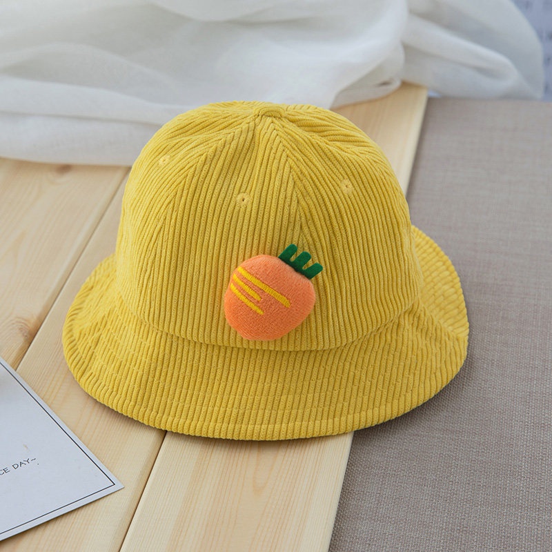 Mũ vành tròn cho bé hình trái cây siêu xinh siêu dễ thương cho bé trai bé gái 1- 4 tuổi