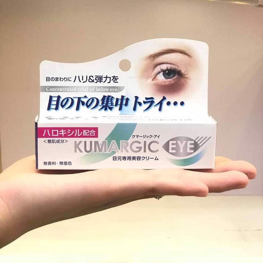 Kem giảm thâm quầng mắt Kumargic Eyes 20g Nội Địa Nhật Bản