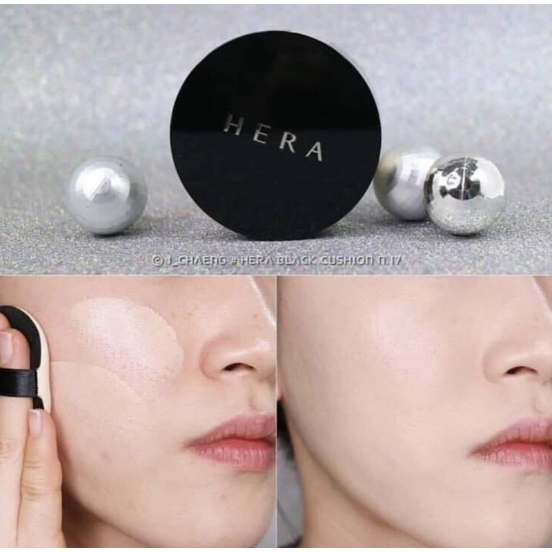 PHẤN NƯỚC HERA BLACK CUSHION KÈM LÕI PHỤ | BigBuy360 - bigbuy360.vn