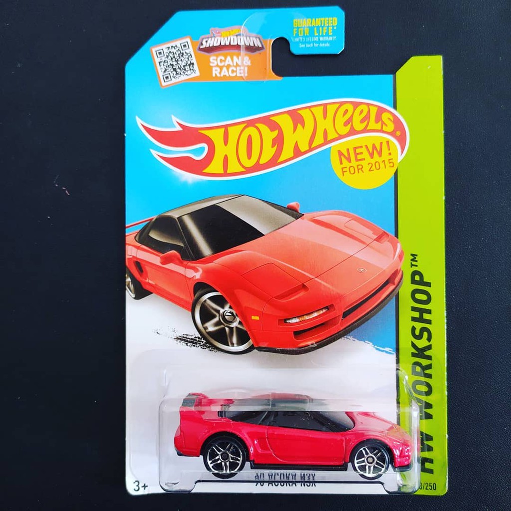 Hot Wheels Mô Hình Đồ Chơi Hotwheels 90 Acura Nsx Red Akta Rare (max.1)