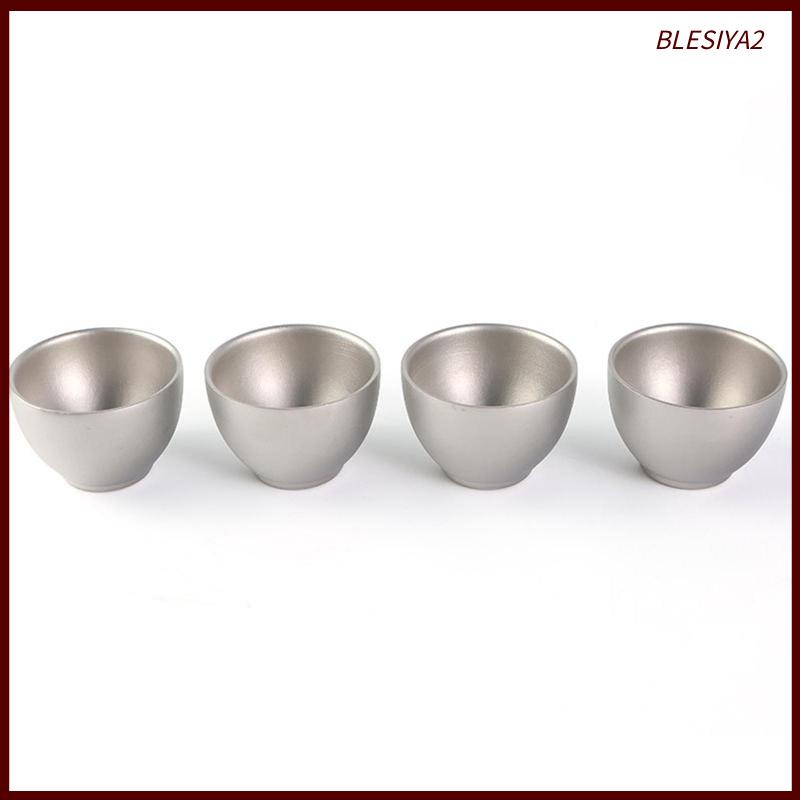 Titanium Tea Cup Camping Tea Mug Double Wall Drinking Water Mugs Drinkware