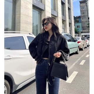 Áo bomber nữ 👧Freeship👧Áo bomber nhung tăm lì siêu đẹp