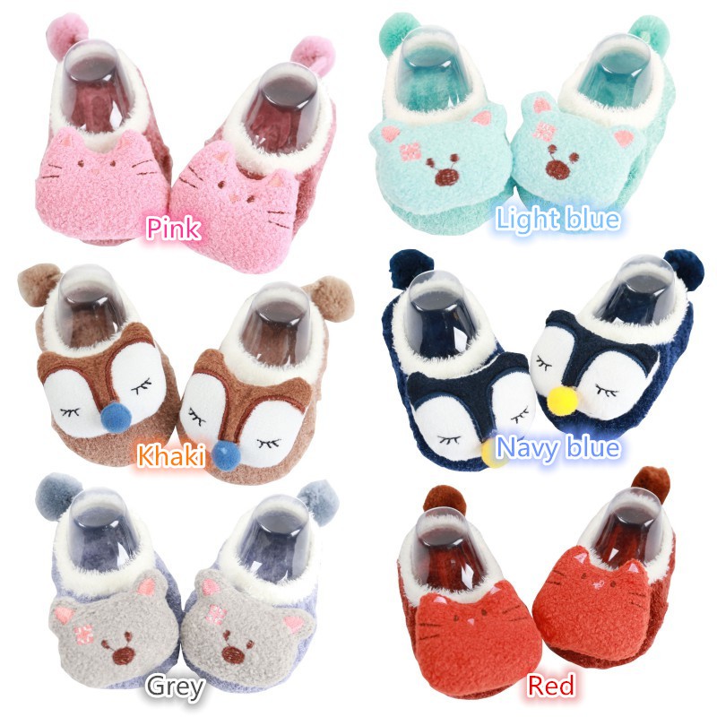 Tất cotton hình thú hoạt hình đáng yêu cho bé