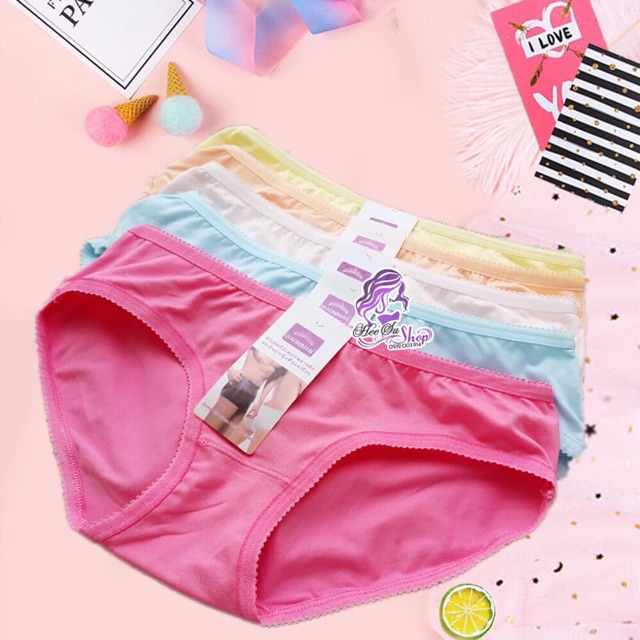 Quần lót cotton Thái Lan 100% Mịn đẹp